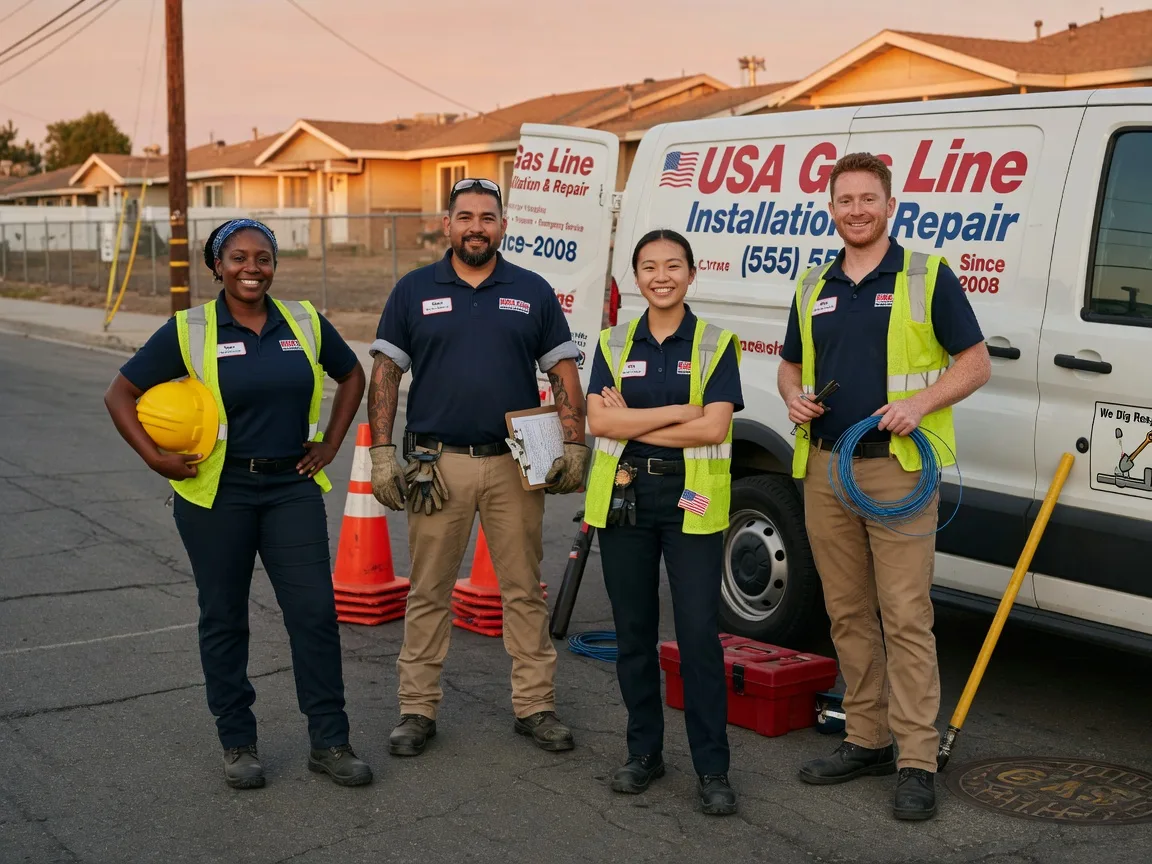 Gas Line Installation company in Dexter City, OH