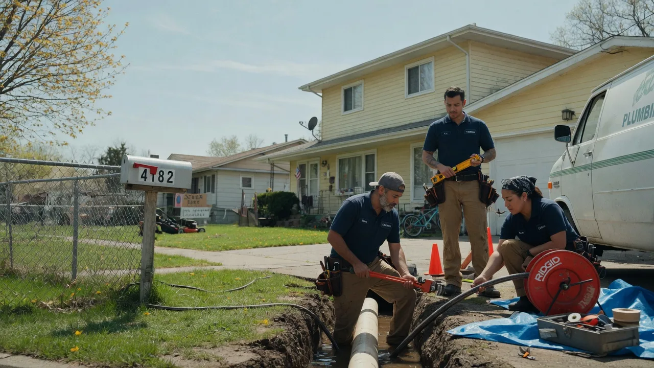 Gas Line Repair in Dexter City, OH near me